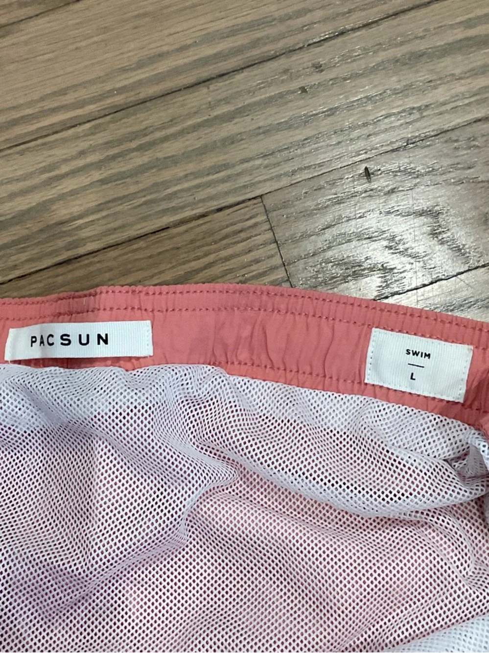 PacSun Men's Tan Flat-Front Casual Shorts